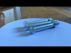 Vít nắp lục giác mạ kẽm SAE J429 cấp 2 có ren một phần